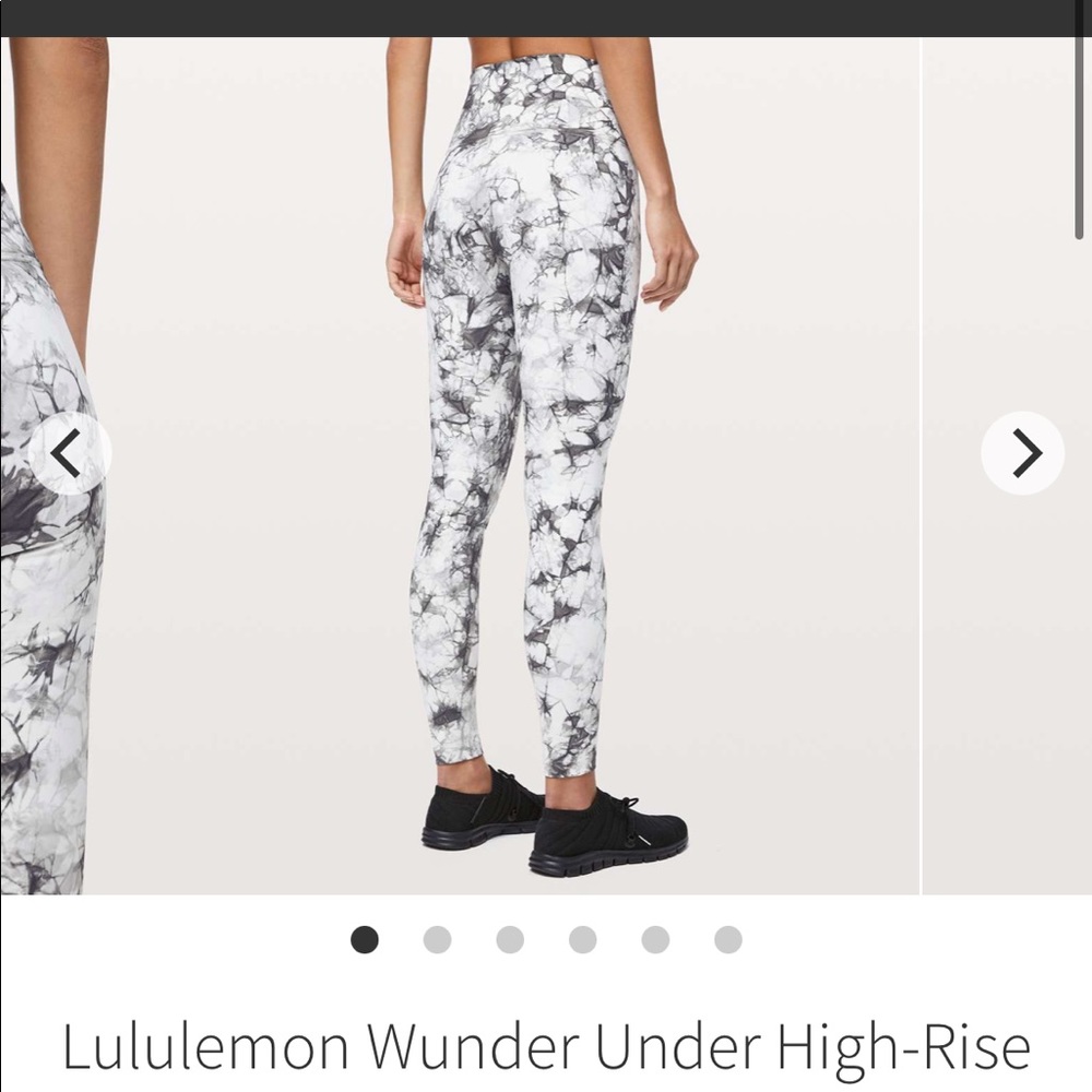 Lululemon wunder under high rise